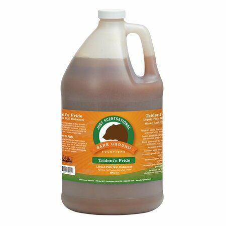 JUST SCENTSATIONAL Tridents Pride Liquid Fish Fertilizer One Gallon By Bare Ground TP-128G